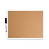 U Brands Magnetic Dry Erase Monthly Calendar, 14 x 11.66, White Surface, White Plastic Frame (UBR260U0004) Each