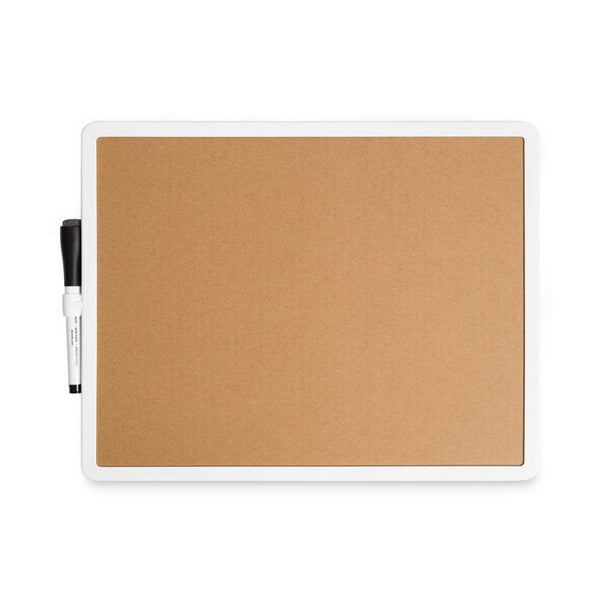 U Brands Magnetic Dry Erase Monthly Calendar, 14 x 11.66, White Surface, White Plastic Frame (UBR260U0004) Each
