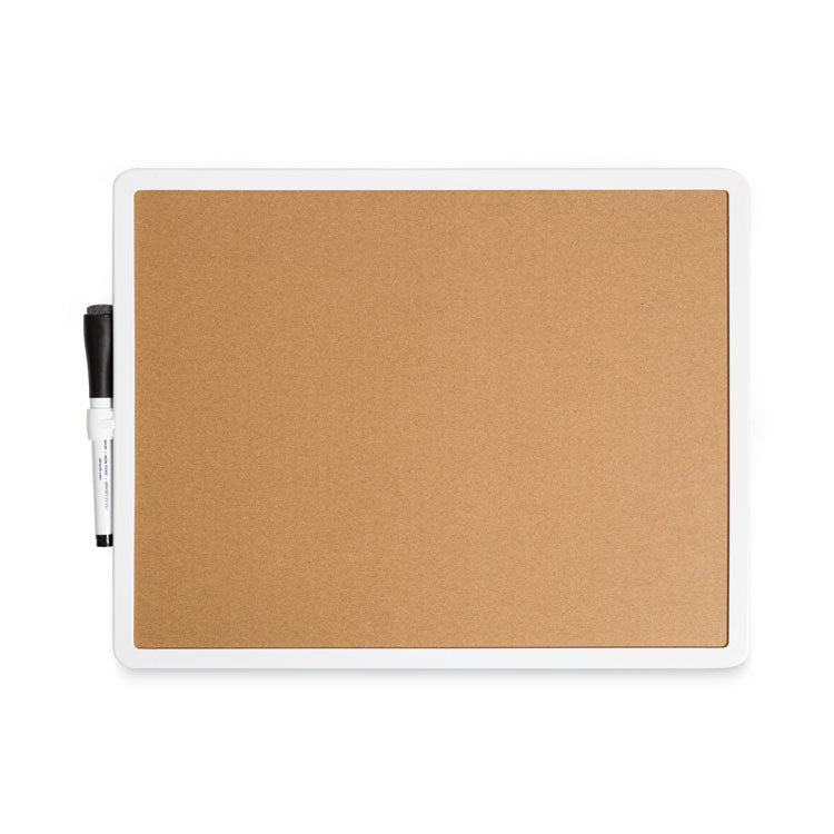 U Brands Magnetic Dry Erase Monthly Calendar, 14 x 11.66, White Surface, White Plastic Frame (UBR260U0004) Each