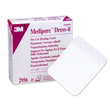 3M™ Medipore™ Dress-It Dressing Retention Tape with Liner White 5-7/8 X 5-7/8 Inch Soft Cloth NonSterile (684046_BX) 25/BX
