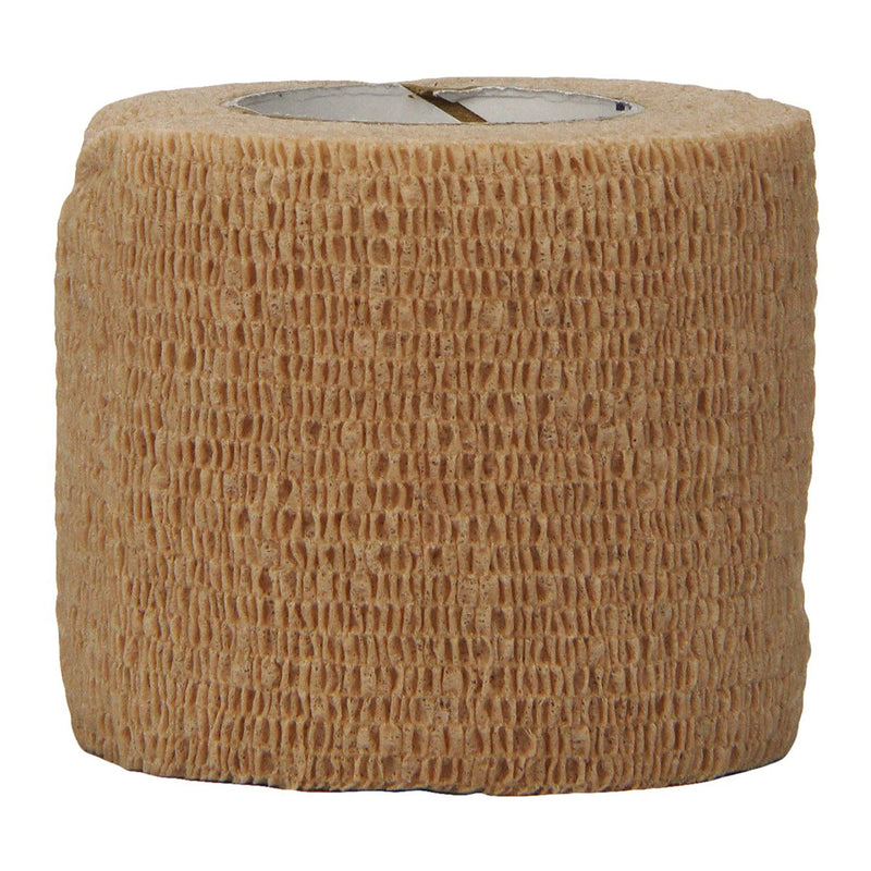 3M™ Coban™ Cohesive Bandage 2 Inch X 5 Yard Self-adherent Closure Tan NonSterile Standard Compression (1241757_BX) 36/BX
