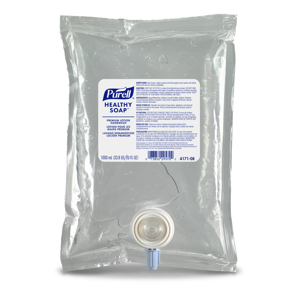Purell® Healthy Soap™ Soap Lotion 1,000 mL Dispenser Refill Bag Waterfall Scent (1245778_CS) 8/CS