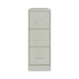 Alera® Three-Drawer Economy Vertical File, Letter-Size File Drawers, 15" x 22" x 40.19", Light Gray (ALEHVF1541LG) Each