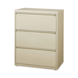 Alera® Lateral File, Three Legal/Letter/A4-Size File Drawers, 30" x 18.62" x 40.25", Putty (ALEHLF3041PY) Each