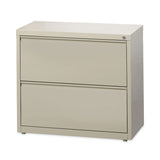 Hirsh Industries® Lateral File Cabinet, 2 Letter/Legal/A4-Size File Drawers, Putty, 30 x 18.62 x 28 (HID14970)