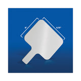 Flipside Dry Erase Paddle, 9.75 x 8, White Surface, 12/Pack (FLP10039)