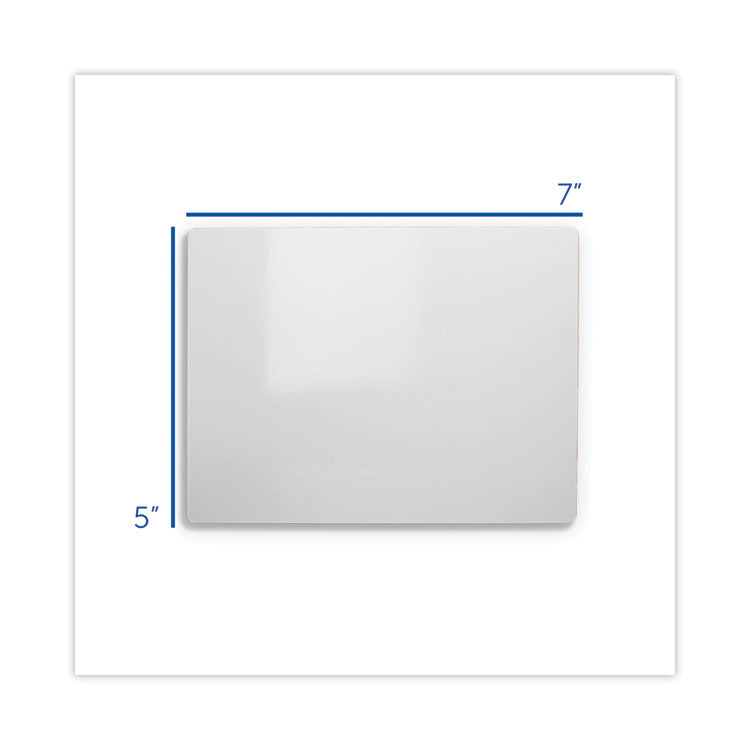 Flipside Dry Erase Board, 7 x 5, White Surface, 12/Pack (FLP10156)