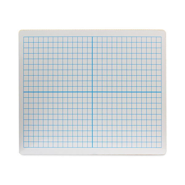 Flipside Graphing Two-Sided Dry Erase Board, 12 x 9, White Surface, 12/Pack (FLP11200)