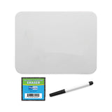 Flipside Magnetic Dry Erase Board Set, 12 x 9, White Surface, 12/Pack (FLP21004)