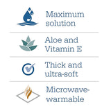 Essential Bath® Medium Weight Rinse-Free Bath Wipe Soft Pack Scented 8 Count (746638_CS) 60/CS