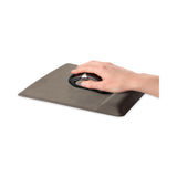 Fellowes® Ergonomic Memory Foam Wrist Rest with Attached Mouse Pad, 8.25 x 9.87, Black (FEL9180901)