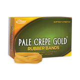 Alliance® Pale Crepe Gold Rubber Bands, Size 64, 0.04" Gauge, Golden Crepe, 1 lb Box, 490/Box (ALL20645) Each
