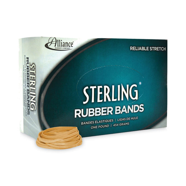 Alliance® Sterling Rubber Bands, Size 31, 0.03" Gauge, Crepe, 1 lb Box, 1,200/Box (ALL24315) 1 Box