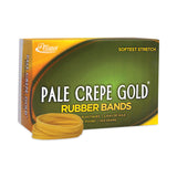 Alliance® Pale Crepe Gold Rubber Bands, Size 32, 0.04" Gauge, Golden Crepe, 1 lb Box, 1,100/Box (ALL20325) Each