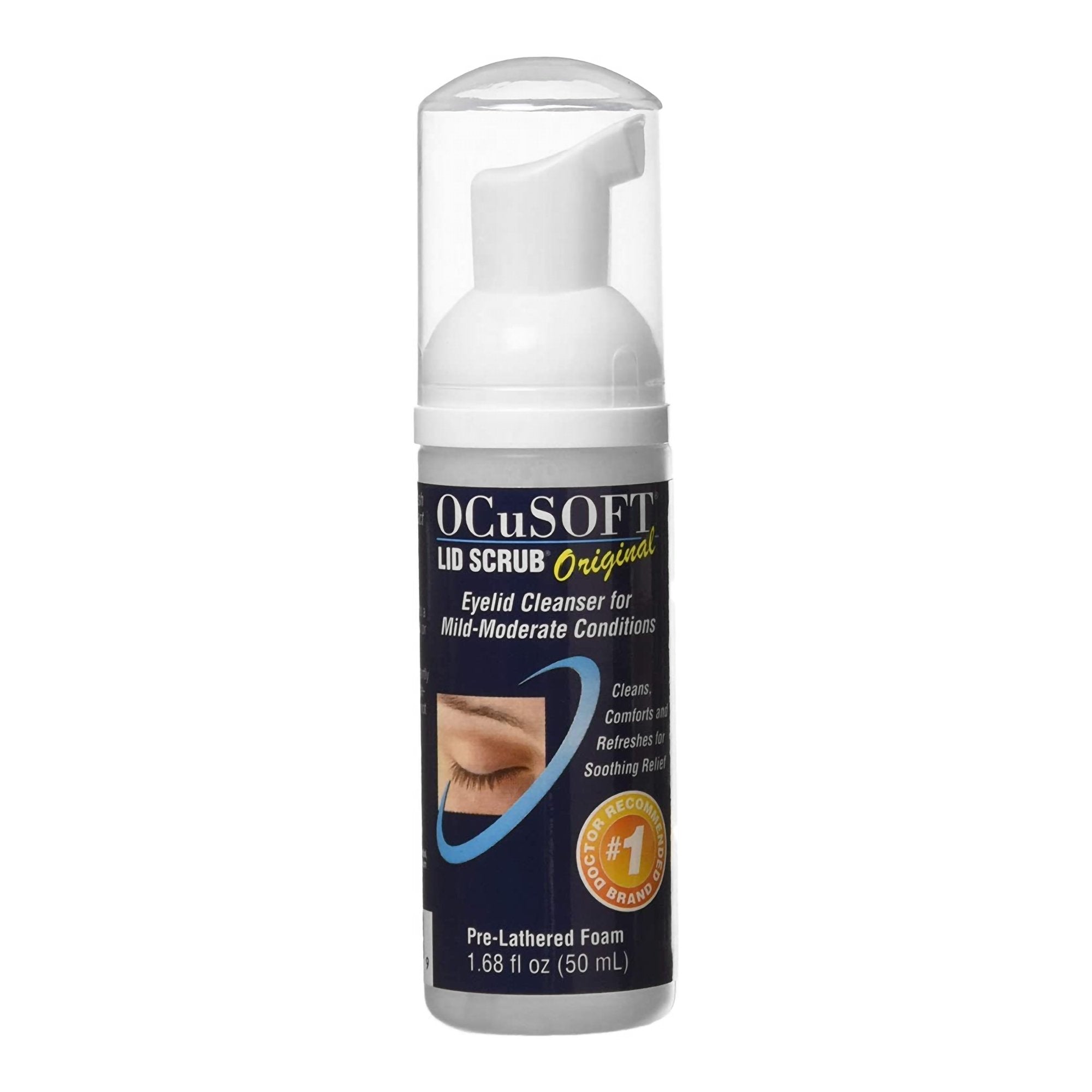 Ocusoft OCuSOFT® Lid Scrub® Eyelid Cleanser 1.69 oz. Topical Foam (972748_EA ...