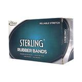 Alliance® Sterling Rubber Bands, Size 10, 0.03" Gauge, Crepe, 1 lb Box, 5,000/Box (ALL24105) 1 Box