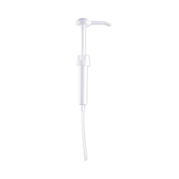 Boardwalk® Siphon Pump, 1 oz/Pump, For 1 gal Bottles, Plastic, 12" Tube, White, 12/Carton (BWK00417) Case of 12