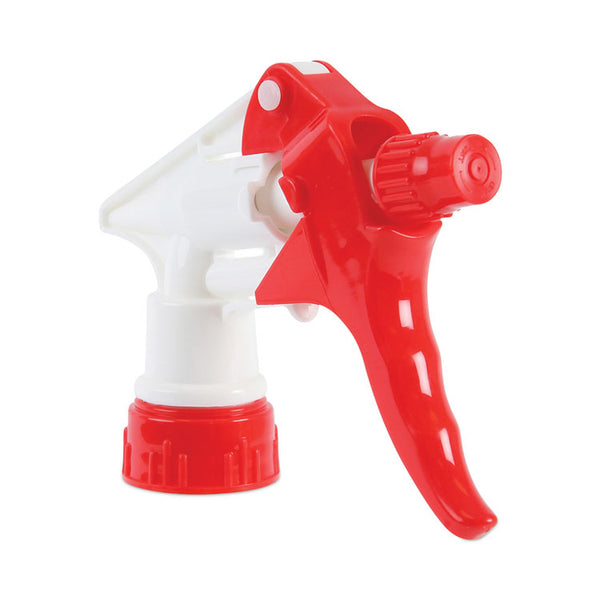 Boardwalk® Trigger Sprayer 250, 8" Tube, Fits 16-24 oz Bottles, Red/White, 24/Carton (BWK09227)