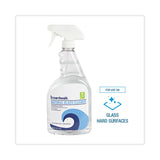 Boardwalk® Natural Glass Cleaner, 32 oz Trigger Spray Bottle, 12/Carton (BWK47112G)