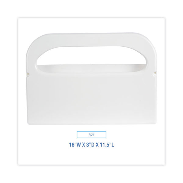 Boardwalk® Toilet Seat Cover Dispenser, 16 x 3 x 11.5, White, 2/Box (BWKKD100)