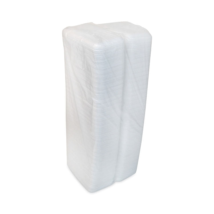 Pactiv Evergreen Supermarket Tray, #10S, 10.75 x 5.7 x 0.65, White, Foam, 500/Carton (PCT0TF110S00000) Case of 500