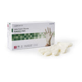 McKesson Confiderm® Exam Glove Small NonSterile Latex Standard Cuff Length Textured Fingertips Ivory Not Rated (921592_BX) 100/BX