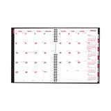 Brownline® CoilPro 14-Month Ruled Monthly Planner, 11 x 8.5, Black Cover, 14-Month (Dec to Jan): 2023 to 2025 (REDCB1262CBLK)