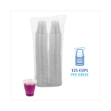 Boardwalk® Translucent Plastic Cold Cups, 3 oz, Polypropylene, 125/Pack (BWKTRANSCUP3PK)