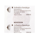 McKesson Adhesive Spot Bandage 1 Inch Fabric Round Tan Sterile (466870_BX) 100/BX