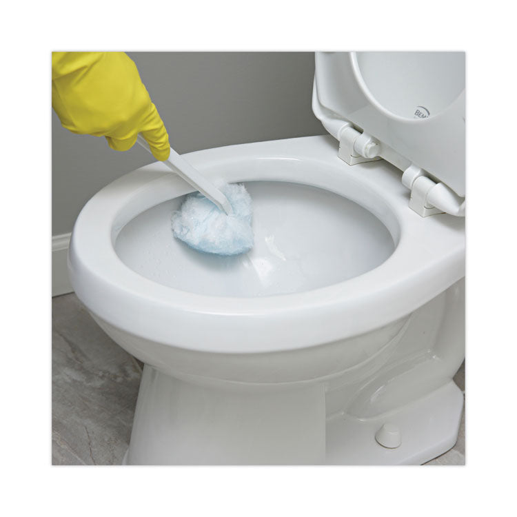 Boardwalk® Toilet Bowl Mop, 12" Handle, White (BWK00160EA)