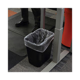 Boardwalk® High-Density Can Liners, 10 gal, 6 microns, 24" x 23", Natural, 50 Bags/Roll, 20 Rolls/Carton (BWK242306)