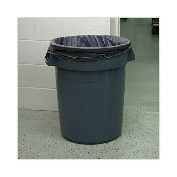 Boardwalk® Linear Low Density Industrial Can Liners, 33 gal, 1.3 mil, 33 x 39, Gray, 100/Carton (BWKG3339G) Case of 100