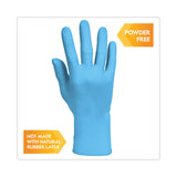 KleenGuard™ G10 Comfort Plus Blue Nitrile Gloves, Light Blue, Medium, 1,000/Carton (KCC54187CT) Case of 1000