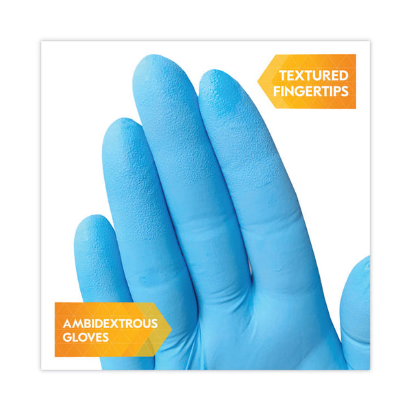 KleenGuard™ G10 Comfort Plus Blue Nitrile Gloves, Light Blue, X-Large, 1,000/Carton (KCC54189CT) Case of 1000