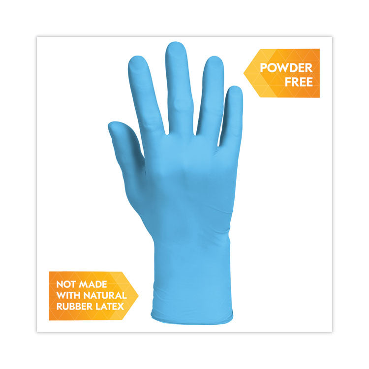 KleenGuard™ G10 Comfort Plus Blue Nitrile Gloves, Light Blue, X-Large, 1,000/Carton (KCC54189CT) Case of 1000