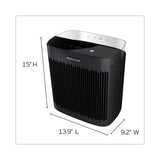 Honeywell InSight HEPA Air Purifier HPA5100B, 190 sq ft Room Capacity, Black (HWLHPA5100B) Each