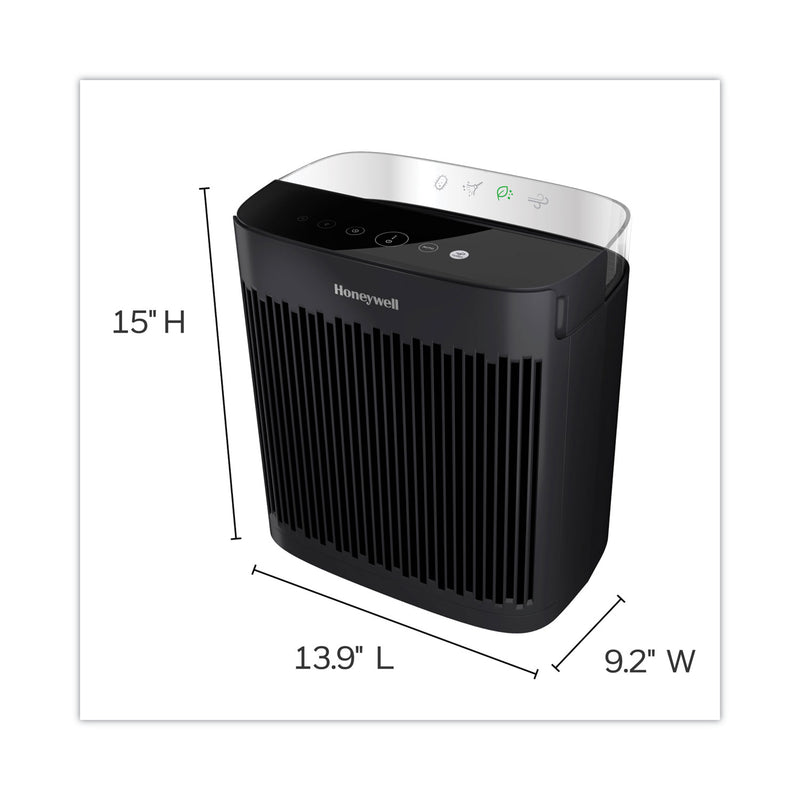 Honeywell InSight HEPA Air Purifier HPA5100B, 190 sq ft Room Capacity, Black (HWLHPA5100B) Each
