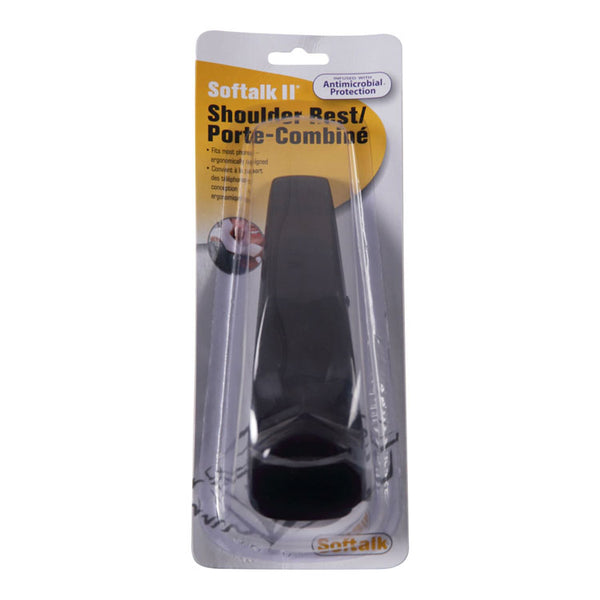 Softalk® Softalk II Telephone Shoulder Rest, 2 x 6.75 x 2.5, Charcoal (SOF802M)