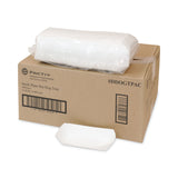 Pactiv Paper Hot Dog Tray with Perforations, 7.04 x 1.75 x 1.43, White, 1,000/Carton (PCTDDOGTPAC) Case of 1000