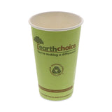 Pactiv Evergreen EarthChoice Compostable Paper Cup, 16 oz, Green, 1,000/Carton (PCTDPHC16EC) Case of 1,000