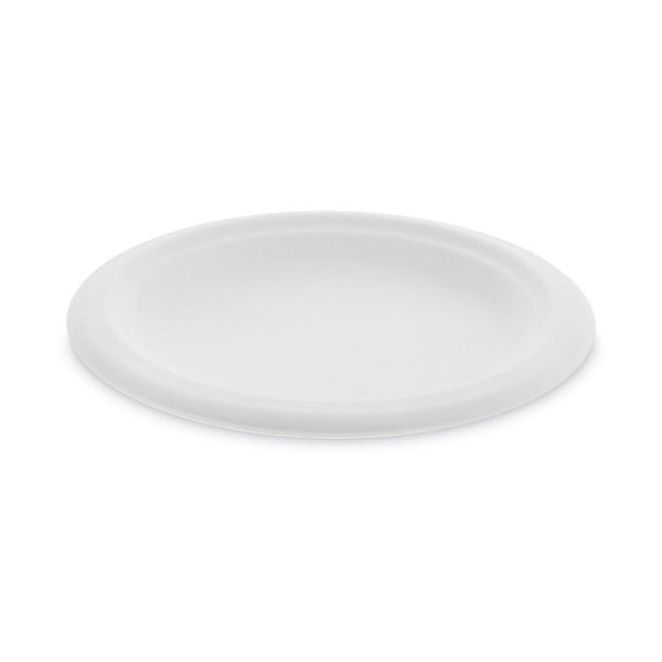 Pactiv Evergreen EarthChoice Compostable Fiber-Blend Bagasse Dinnerware, Plate, 6" dia, Natural, 1,000/Carton (PCTMC500060001)