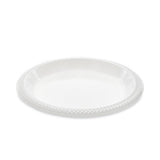 Pactiv Evergreen Meadoware Impact Plastic Dinnerware, Plate, 10.25" dia, White, 500/Carton (PCTMI10)
