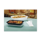 Pactiv Evergreen Newspring VERSAtainer Microwavable Containers, 16 oz, 5 x 7.25 x 1.5, Black/Clear, Plastic, 150/Carton (PCTNC8168B) Case of 150