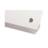 Pactiv Evergreen EarthChoice OneBox Paper Box, 37 oz, 4.5 x 4.5 x 2.5, White, 312/Carton (PCTNOB01W) Case of 312