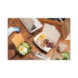 Pactiv Evergreen EarthChoice OneBox Paper Box, 55 oz, 9 x 4.85 x 2, White, 100/Carton (PCTNOB02W) Case of 100