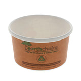 Pactiv Evergreen EarthChoice Compostable Soup Cup, Small, 8 oz, 3 x 3 x 3, Brown, Paper, 500/Carton (PCTPHSC8ECDI) Case of 500