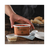 Pactiv Evergreen EarthChoice Compostable Soup Cup, Small, 8 oz, 3 x 3 x 3, Brown, Paper, 500/Carton (PCTPHSC8ECDI) Case of 500