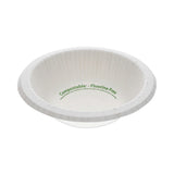 Pactiv Evergreen EarthChoice Pressware Compostable Dinnerware, Bowl, 12 oz, White, 750/Carton (PCTPSB12EC)