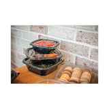 Pactiv Evergreen EarthChoice Square Recycled Bowl, 24 oz, 7 x 7 x 1.52, Black, Plastic, 300/Carton (PCTSAB0724) Case of 300
