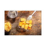 Pactiv Evergreen EarthChoice Tamper Evident Recycled Hinged Lid Deli Container, 16 oz, 5.38 x 4.5 x 2.63, Clear, Plastic, 304/Carton (PCTTEHL5X416) Case of 304